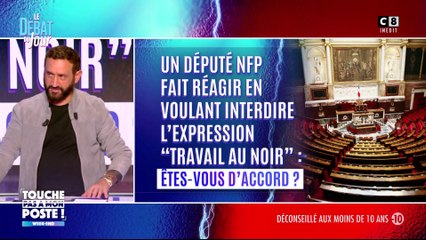 Un député NFP fait réagir en voulant interdire l'expression "travail au noir"
