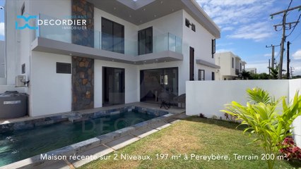 DECORDIER immobilier Maurice MA7-1130 – Maison à vendre – Pereybère