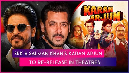 Karan Arjun To Re-Release In Theatres; Salman Khan & Shah Rukh Khan’s Film Arrives This November