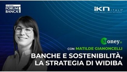 Banche e sostenibilità, la strategia di Widiba - Forum Banca 2023