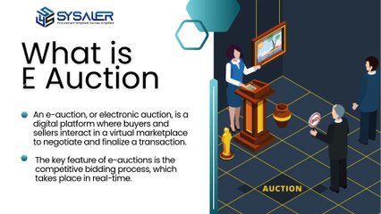 Benefits of e- auction software in Procurement | Sysaler