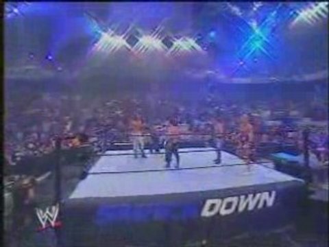 Rey mysterio & edge & cena vs eddie & benoit & kurt angle