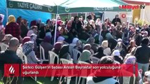 Şarkıcı Gülşen'in babası son yolculuğuna uğurlandı