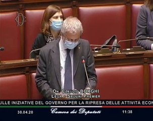 Borghi: “Conte uomo diversamente sincero, si doveva inondare l’Italia di liquidità”