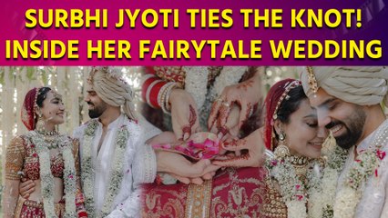 Surbhi Jyoti shares dreamy pictures from her wedding with Sumit Suri