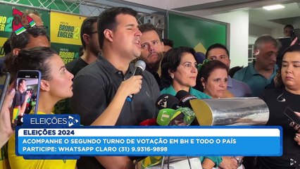 ELEIÇÕES 2024 | Bruno Engler reconhece derrota na eleição de BH