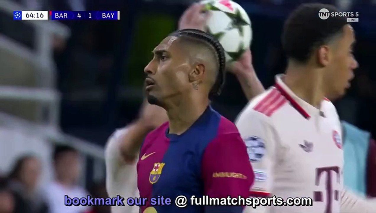 FC BARCELONA 4 vs 1 BAYERN MUNICH | 2nd Half | UEFA CHAMPIONS LEAGUE 2024/25