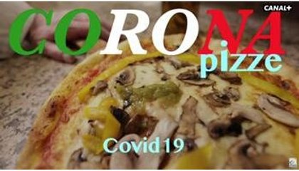 Pizza con coronavirus: come i francesi deridono l'Italia