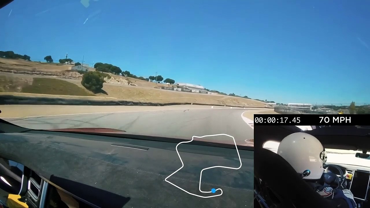 Tesla Models S fissa il record a Laguna Seca e...