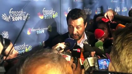 Matteo Salvini al Festival del Lavoro 2019: flat tax o riduzione cuneo fiscale, Governo va avanti