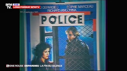 Sophie Marceau lors de la promotion du film "Police" avec Gérard Depardieu
