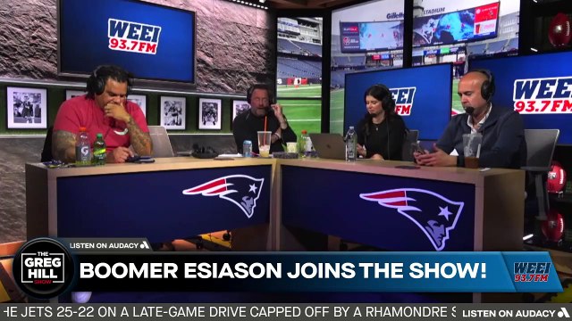 Boomer Esiason joins the show! What were Esiason's thoughts on Brissett after he replaced Maye? Are the Jets cooked ?