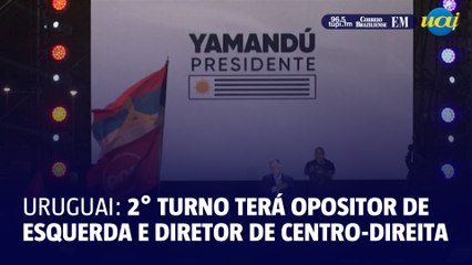 Opositor de esquerda e dirigente de centro-direita vão ao segundo turno no Uruguai