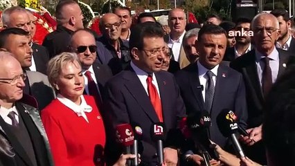 İBB Başkanı Ekrem İmamoğlu, “Cumhuriyeti kutlamak her vatandaşın en kutlu anıdır”