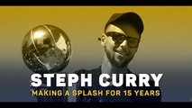 Steph Curry: making a splash for 15 years