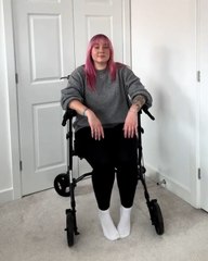 Woman left unable to walk after "work stress" triggered rare neurological condition