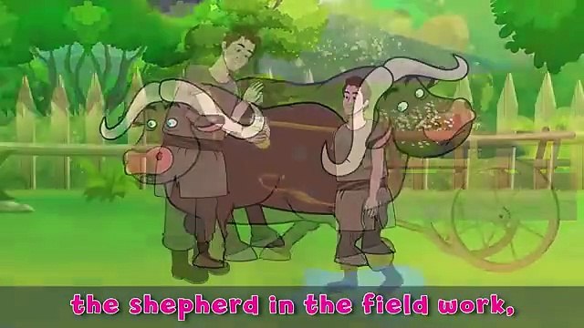 Bad Wolf and the Intelligent Buffalo _ Bedtime Stories for Kids in English _ Fairy Tales