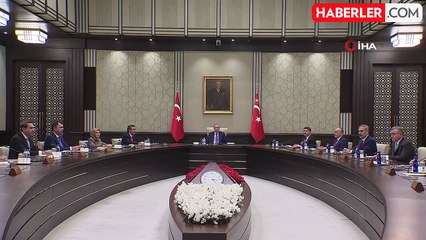 Cumhurbaşkanlığı Kabinesi, Cumhurbaşkanı Erdoğan başkanlığında Beştepe'de toplandı