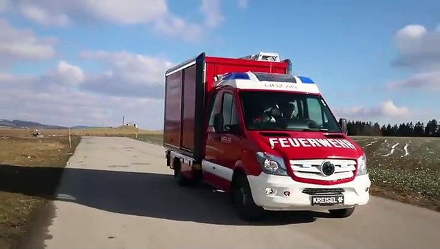 Il camion dei pompieri è elettrico, la novità dall'Austria - VIDEO