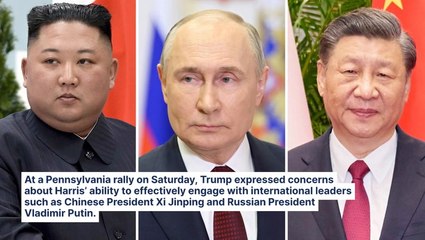 Donald Trump: Harris Presidency Would 'Guarantee' World War III