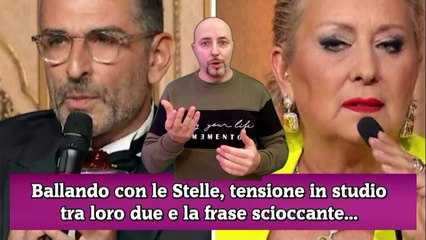 Ballando con le Stelle, tensione in studio tra loro due e la frase scioccante...