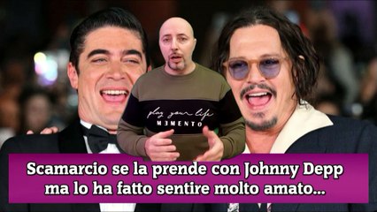 Scamarcio se la prende con Johnny Depp ma lo ha fatto sentire molto amato...