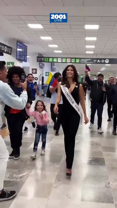 Miss Universo: Ileana Márquez Pedroza llegó a México