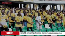 Football 6e journée de Ligue1 ivoirienne - Ambiance terrain avec les supporters