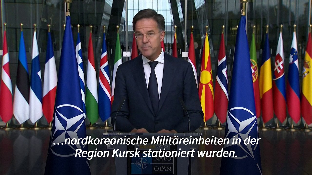 Nato bestätigt Einsatz nordkoreanischer Soldaten gegen die Ukraine