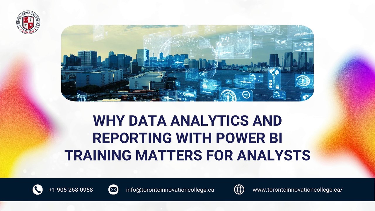 Why Data Analytics and Reporting with Power BI Training Matters for Analysts