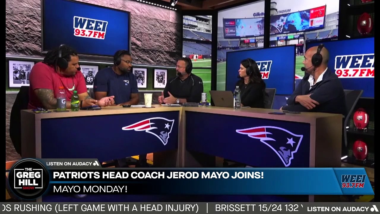 Patriots HC Jerod Mayo joins! 'Mayo Monday'! How did this team respond after the "playing soft" comments?