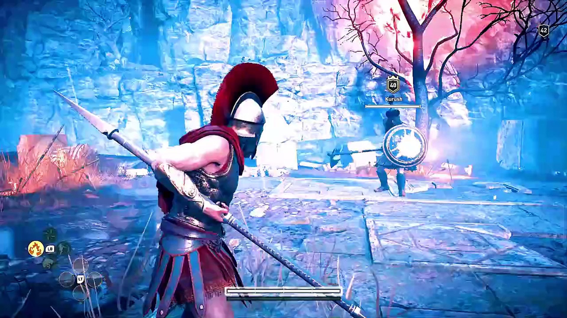 ⁣Assassin's Creed Odyssey - Fight of King Leonidas and Kurush #assassinscreed #gameplay #acodyss