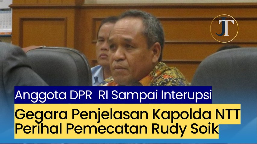 Kapolda NTT  Terlihat Terbelit-belit Menjelaskan Kasus Pemecatan Ipda Rudy Soik