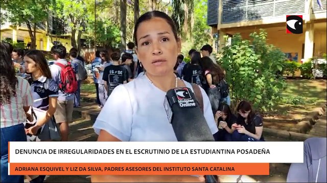 Denuncia de irregularidades en el escrutinio de la estudiantina posadeña