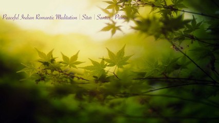 Peaceful Indian Romantic Meditation | Sitar | Santur | Pianos
