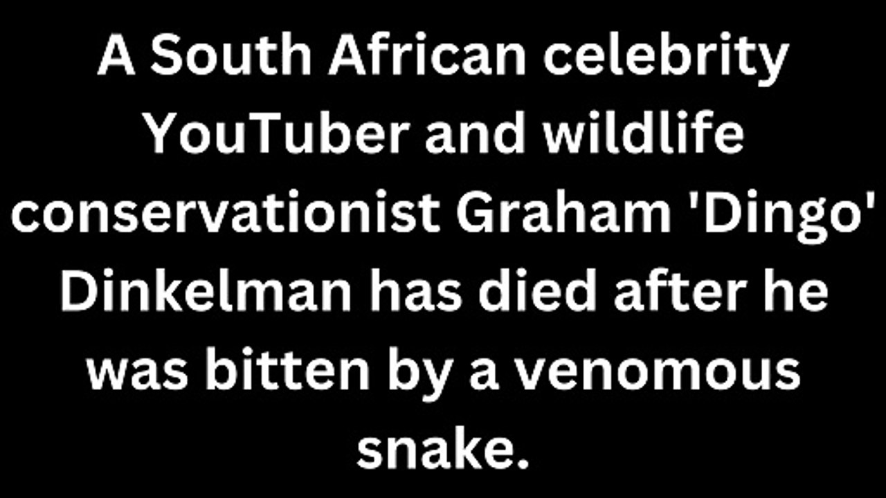 Snake expert dies