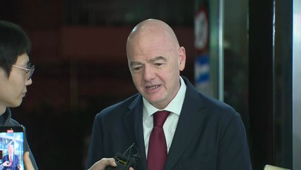 인판티노 FIFA 회장 "협회 자율성 중요...그래야 결과도 좋아" / YTN