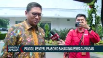 Prabowo Panggil Sejumlah Menteri untuk Bahas Swasembada Pangan