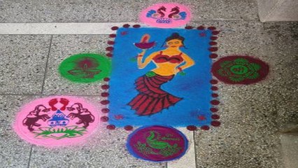 -सजावट में नवाचार के साथ लोककलाओं का समावेश