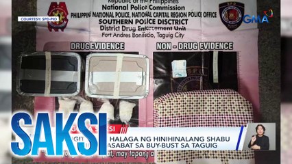 Mahigit P30-M halaga ng hinihinalang shabu at cocaine, nasabat sa buy-bust sa Taguig | Saksi