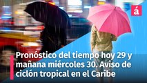 Clima en República Dominicana: Pronóstico del tiempo para hoy martes 29 de octubre.