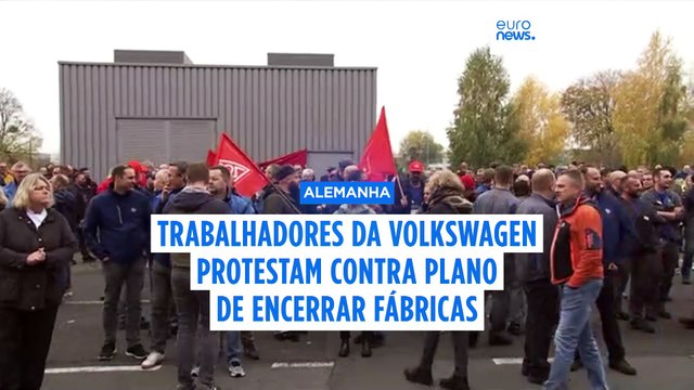 Volkswagen vai encerrar três fábricas alemãs e despedir milhares de trabalhadores
