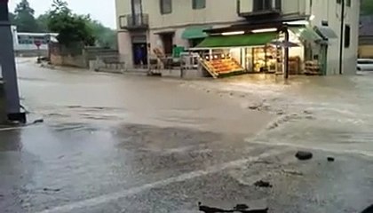 L'incredibile fiume d'acqua che ha invaso Lanciano