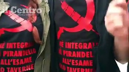 I cento giorni degli studenti a San Gabriele