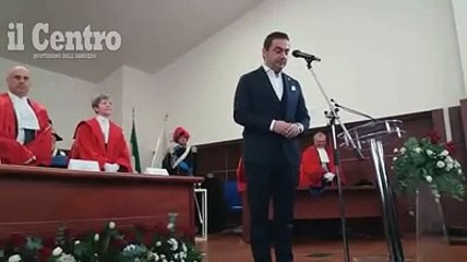 L'Inno di Mazzocchetti all'inaugurazione dell'anno giudiziario