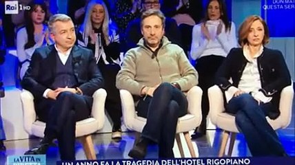 Rigopiano, vite spezzate: il libro del Centro in tv