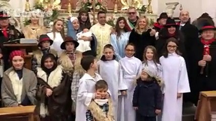Presepe vivente, la presentazione dei personaggi