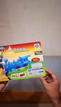 Aditi Toys Pull Back Steam Train Engine, with Led Toy for Kids, Plastic String Pull Back Train Non Toxic and Safe for Little Kids