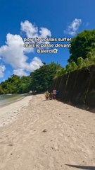 Je voulais surfer mais…