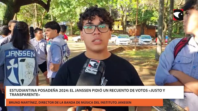 Estudiantina posadeña 2024: el Janssen pidió un recuento de votos «justo y transparente»